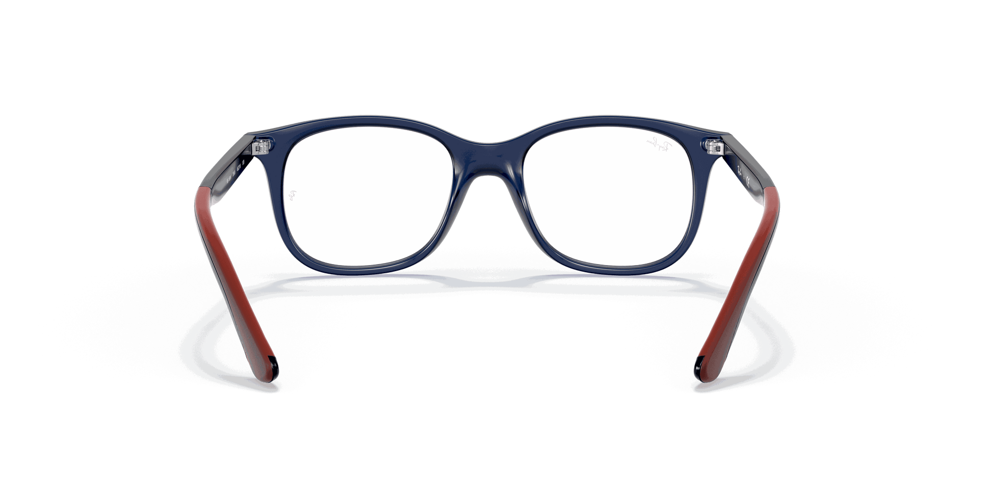 [Clear Lenses, Polished Transparent Blue Frame]