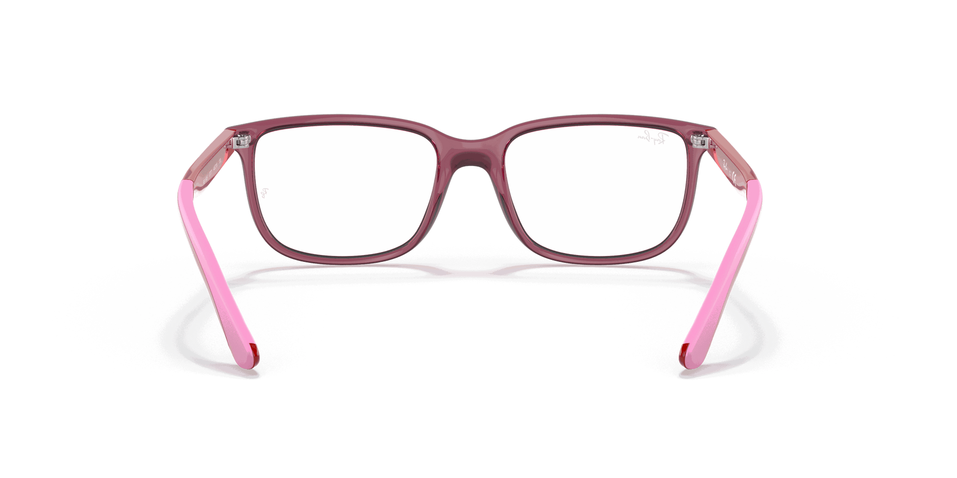 [Clear Lenses, Polished Transparent Pink Frame]