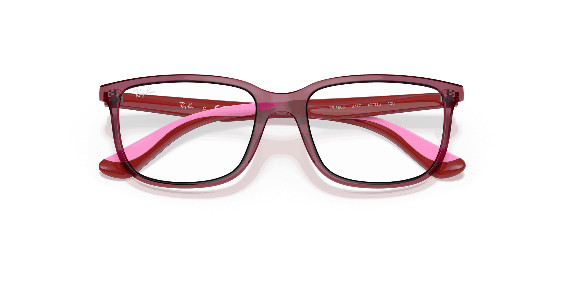 [Clear Lenses, Polished Transparent Pink Frame]