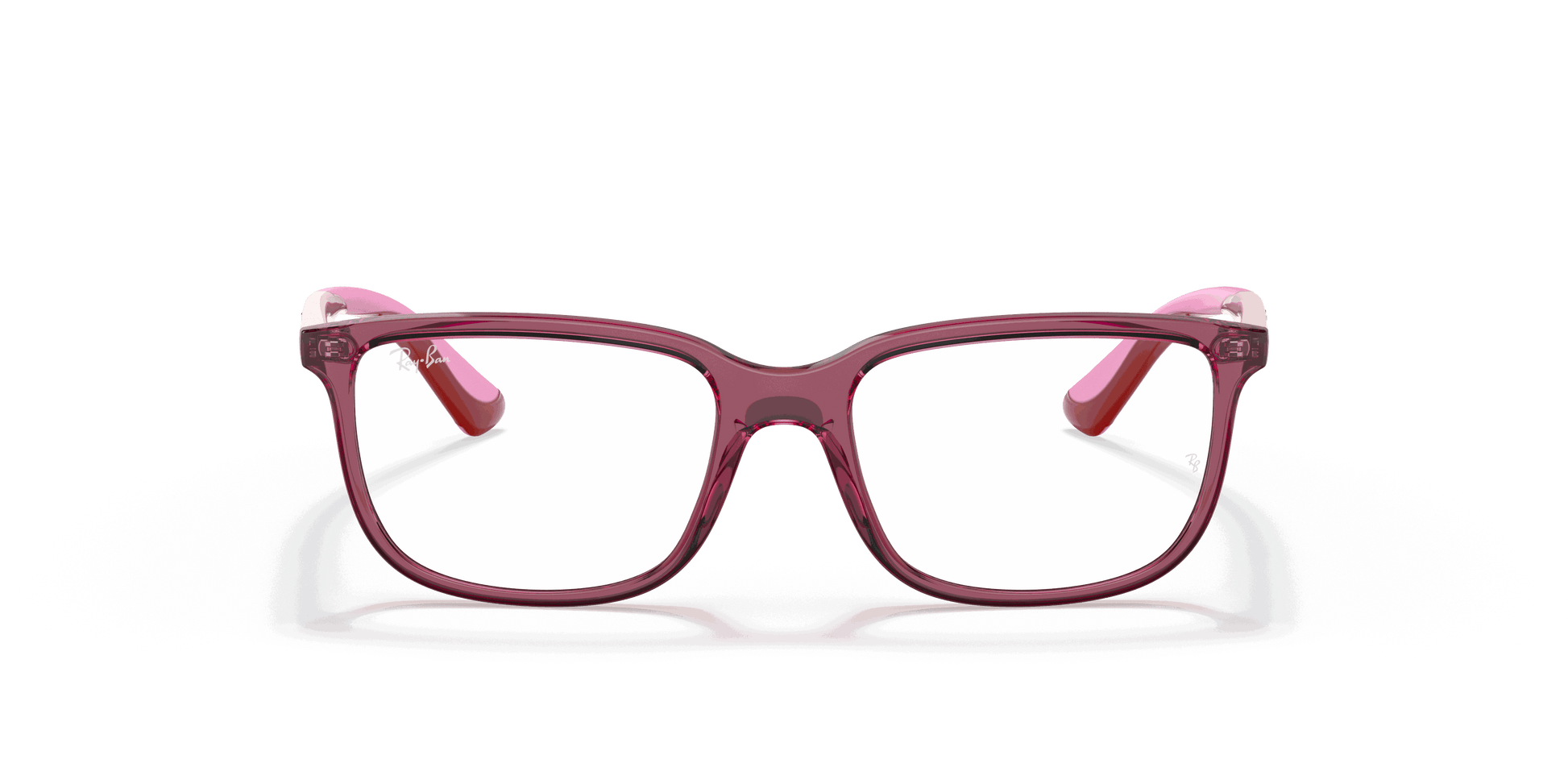 [Clear Lenses, Polished Transparent Pink Frame]