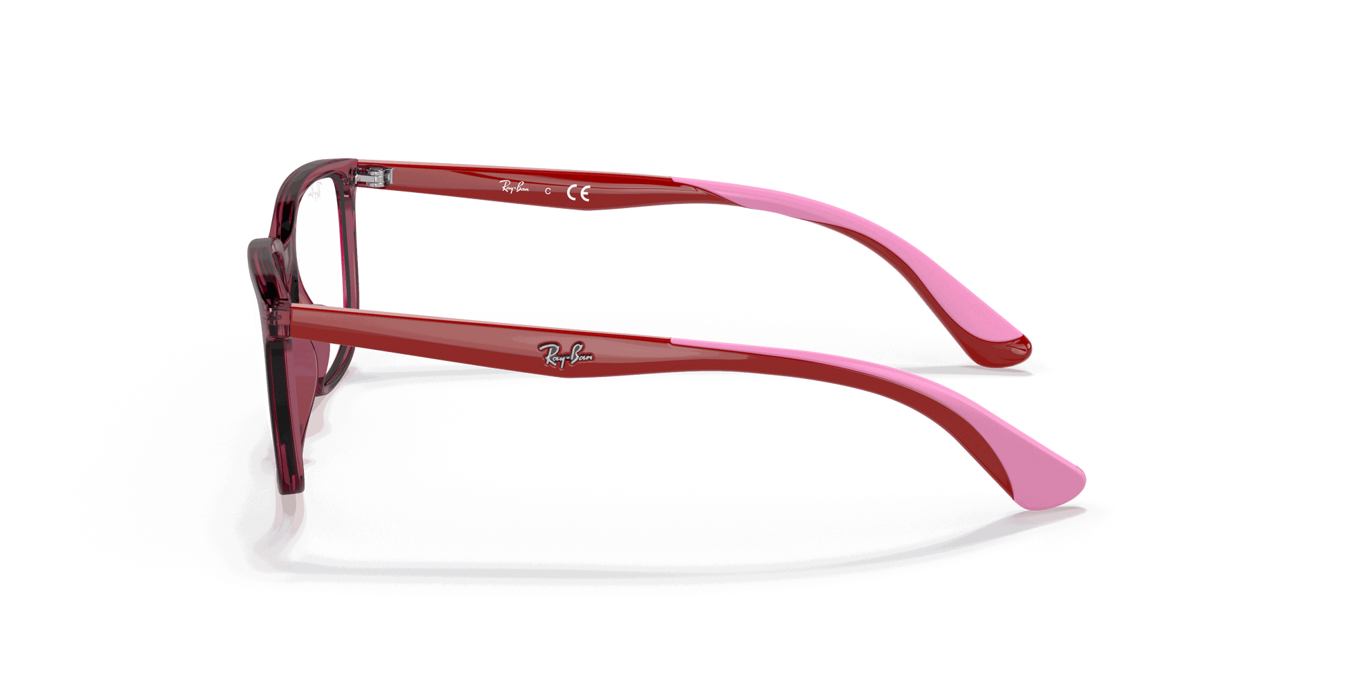 [Clear Lenses, Polished Transparent Pink Frame]