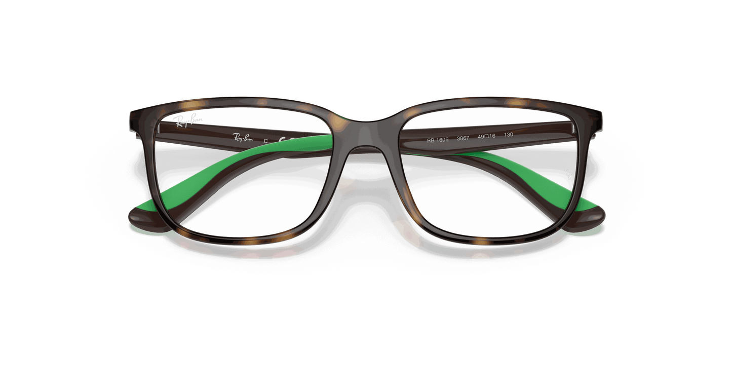 [Clear Lenses, Polished Havana Frame]