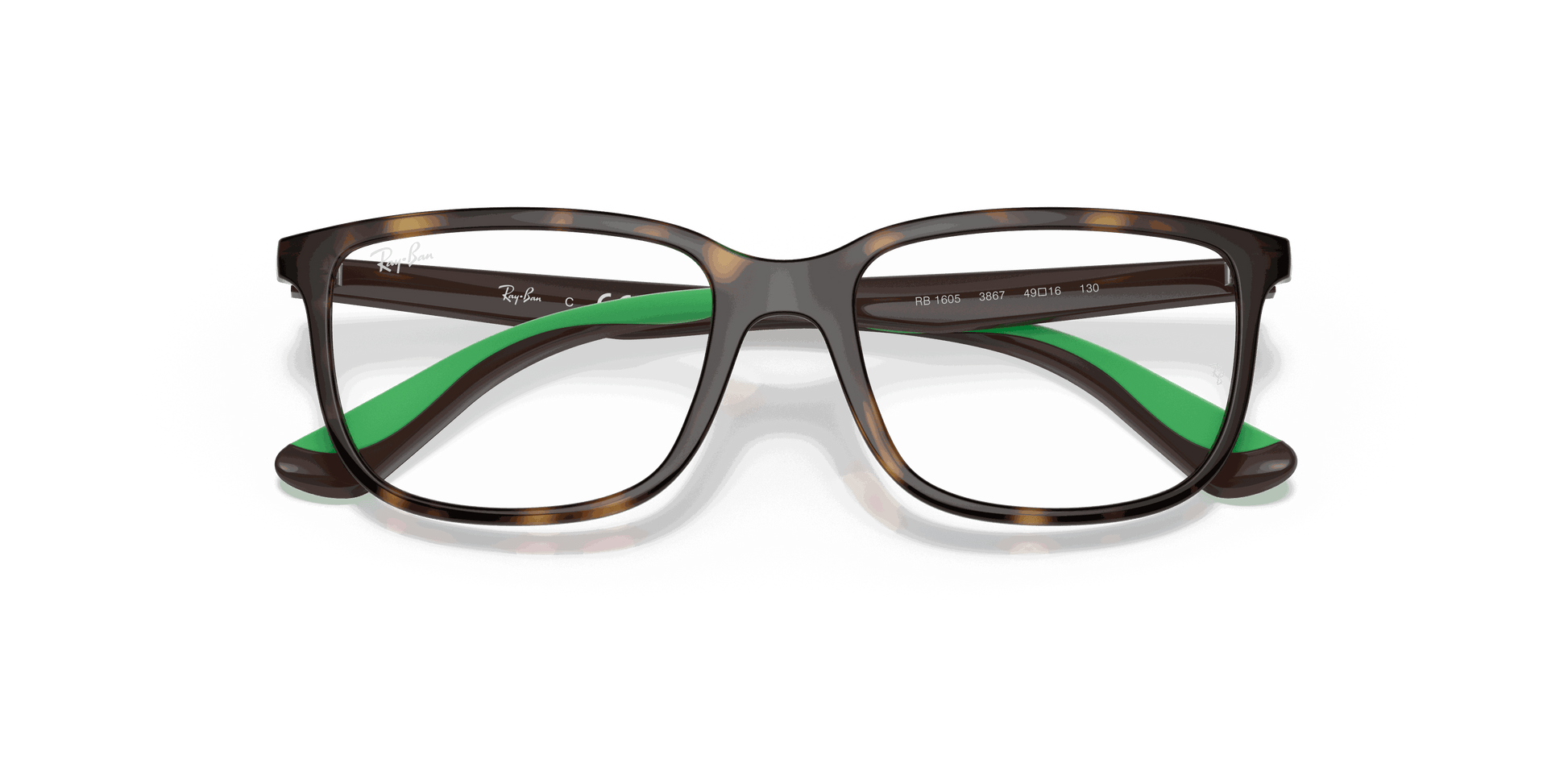 [Clear Lenses, Polished Havana Frame]