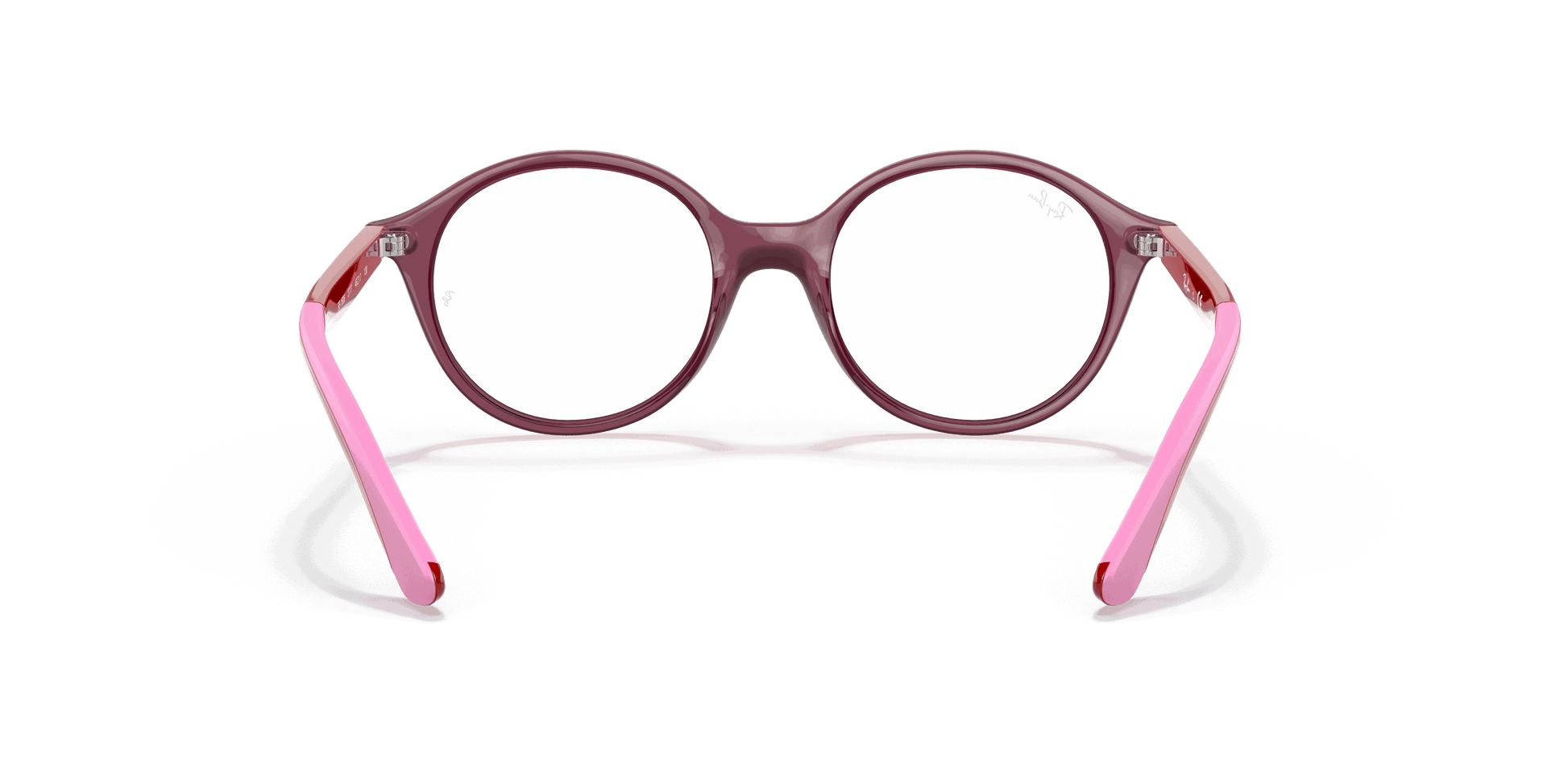 [Clear Lenses, Polished Transparent Pink Frame]