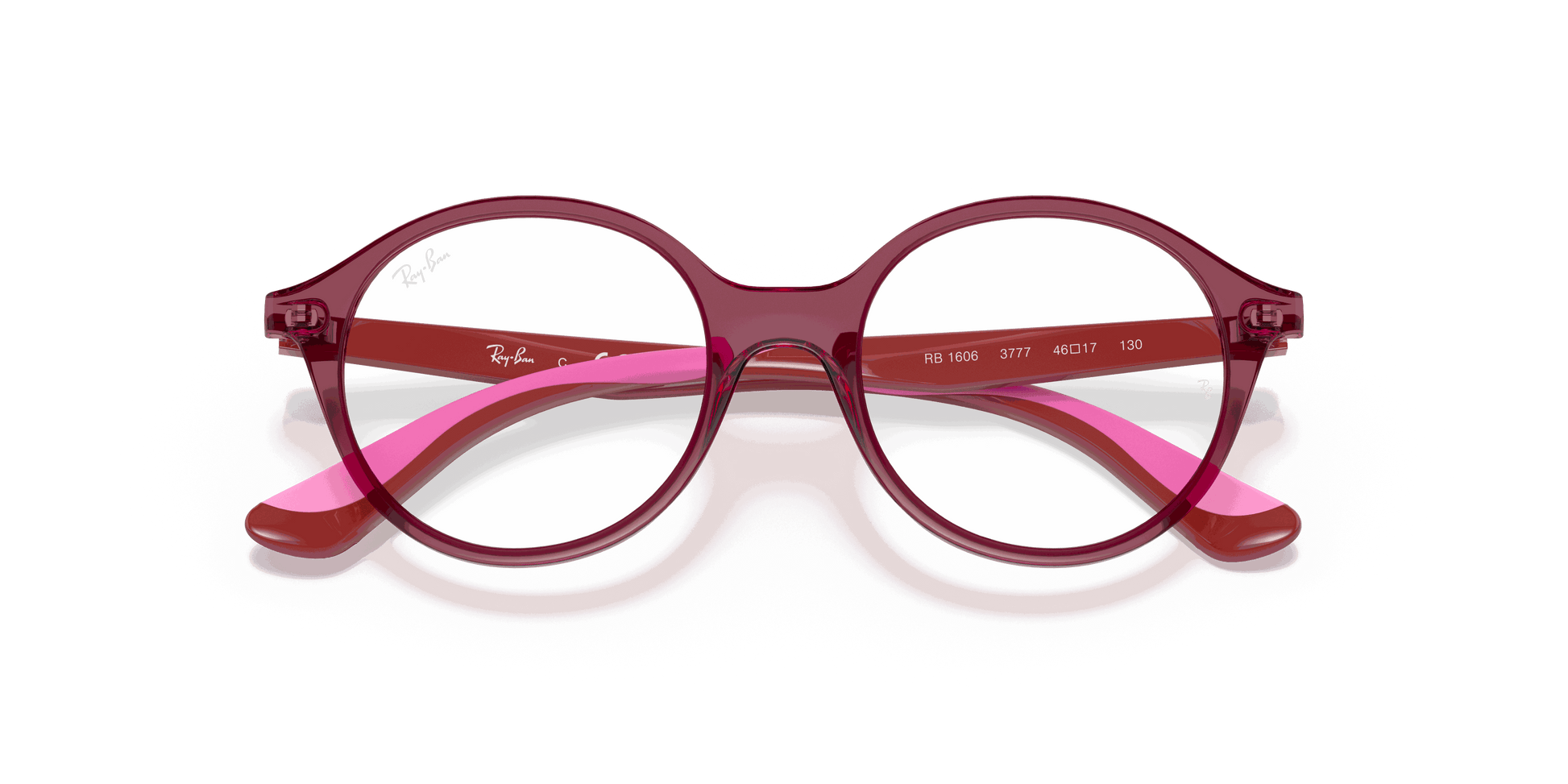 [Clear Lenses, Polished Transparent Pink Frame]