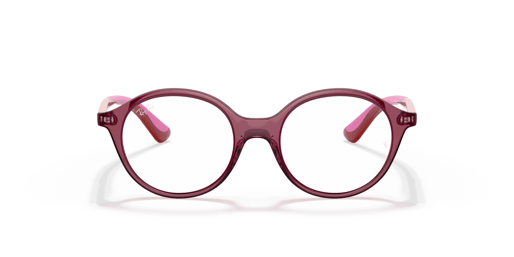 [Clear Lenses, Polished Transparent Pink Frame]