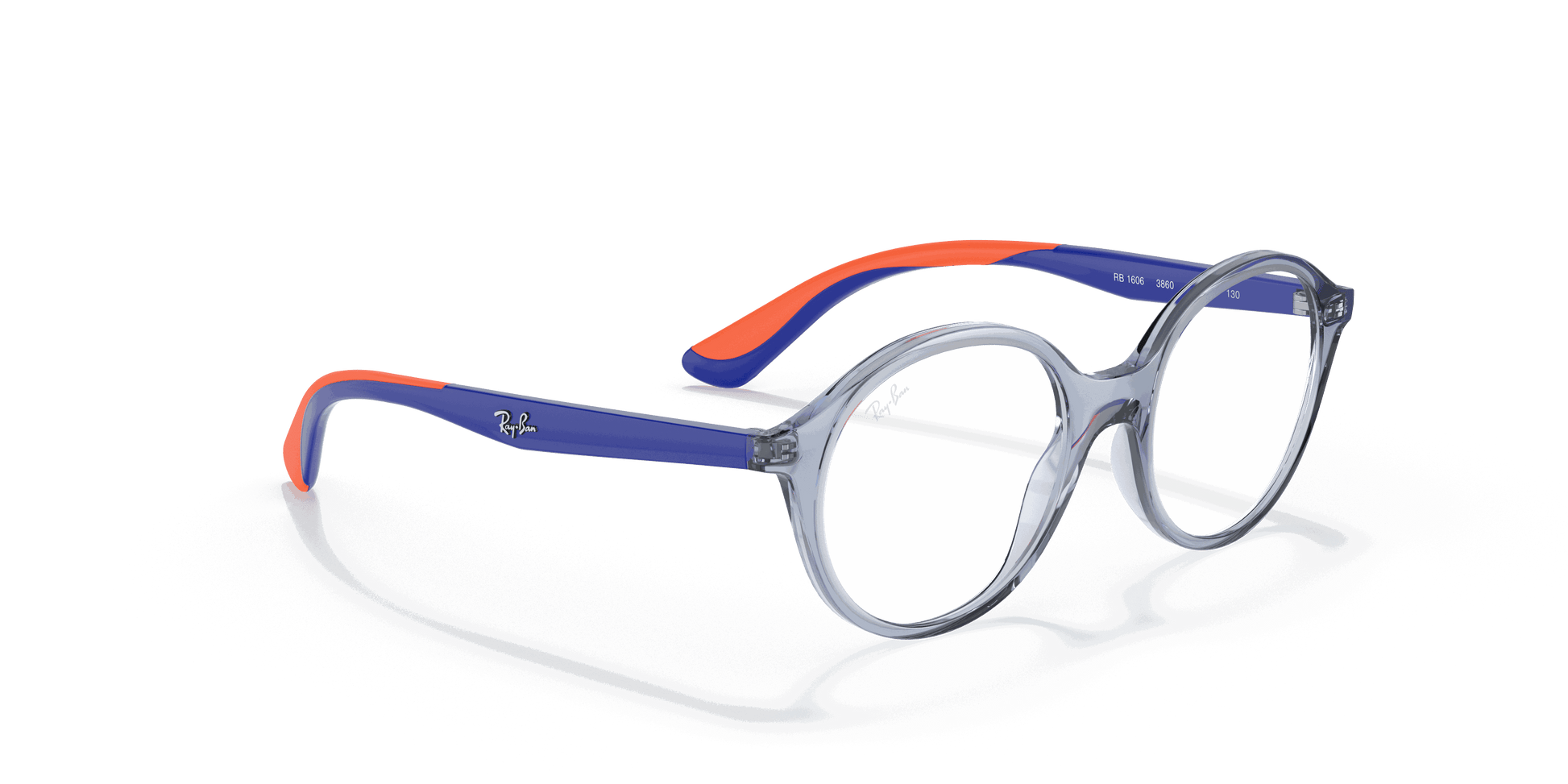 [Clear Lenses, Polished Transparent Light Blue Frame]