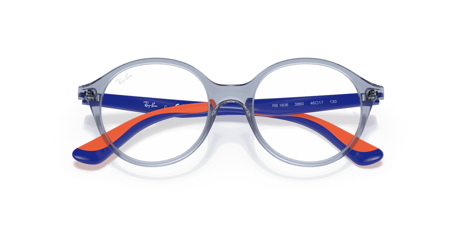 [Clear Lenses, Polished Transparent Light Blue Frame]