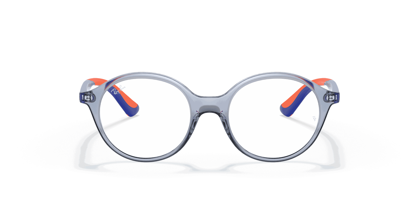 [Clear Lenses, Polished Transparent Light Blue Frame]