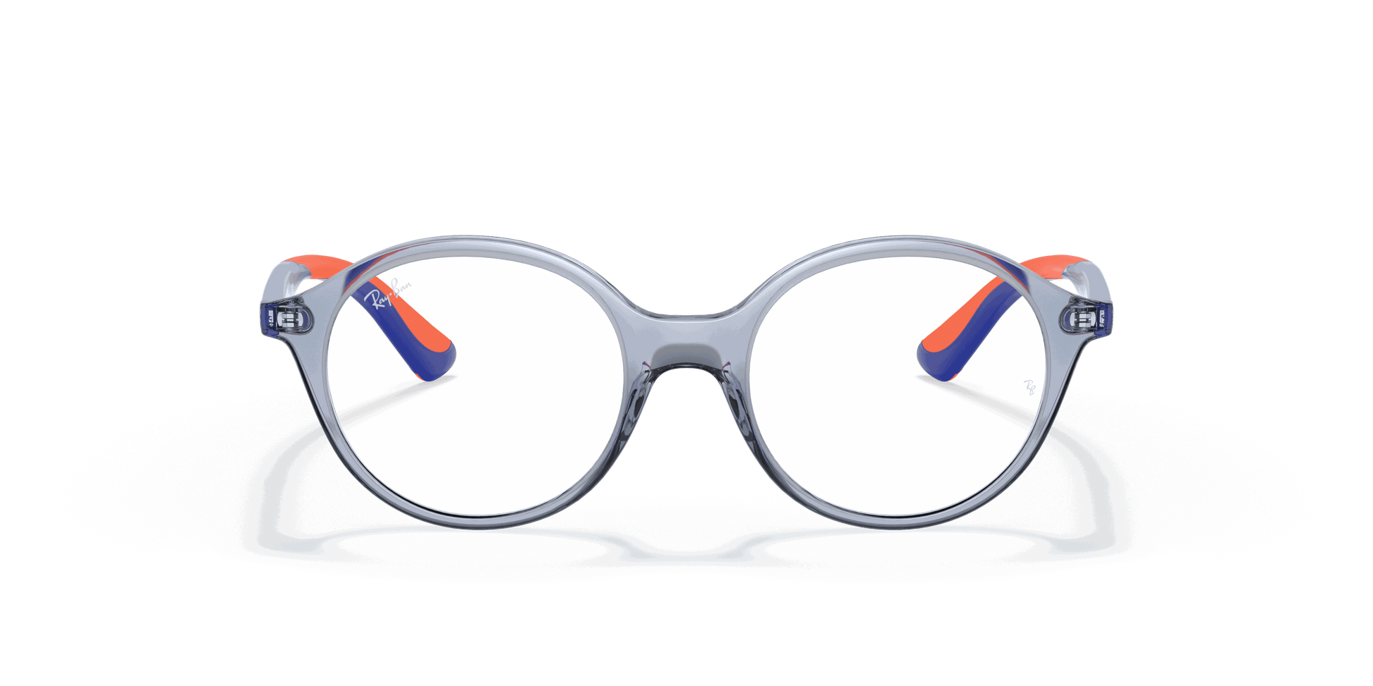 [Clear Lenses, Polished Transparent Light Blue Frame]