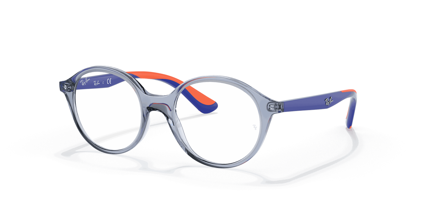 [Clear Lenses, Polished Transparent Light Blue Frame]