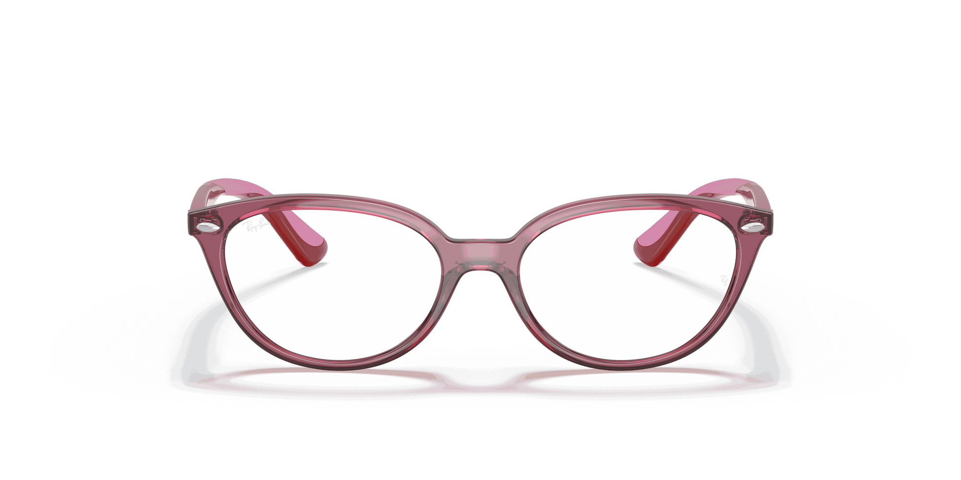 [Clear Lenses, Polished Transparent Pink Frame]