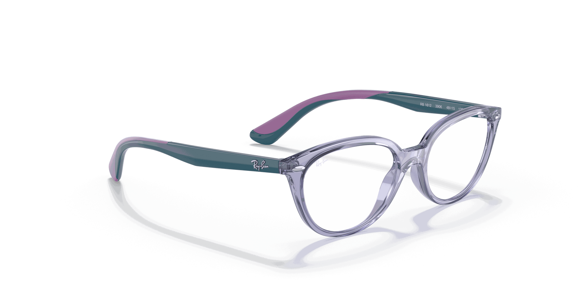 [Clear Lenses, Polished Transparent Violet Frame]
