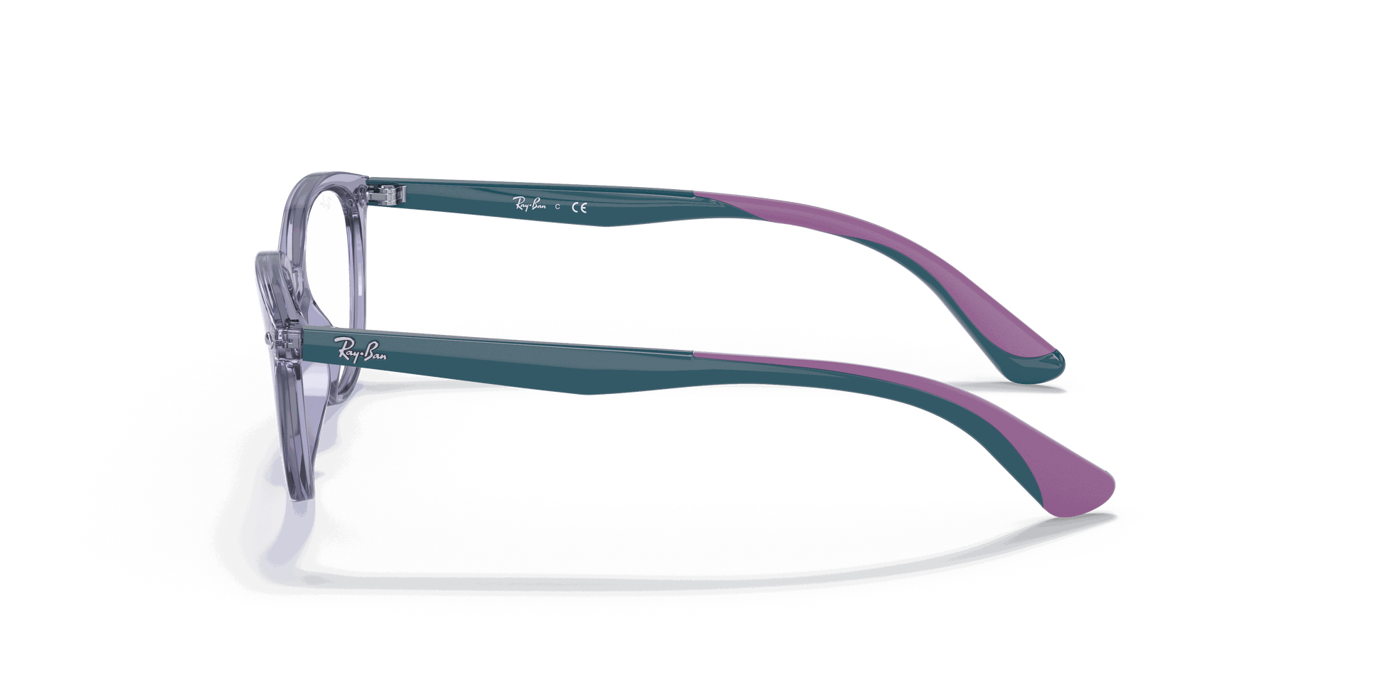 [Clear Lenses, Polished Transparent Violet Frame]
