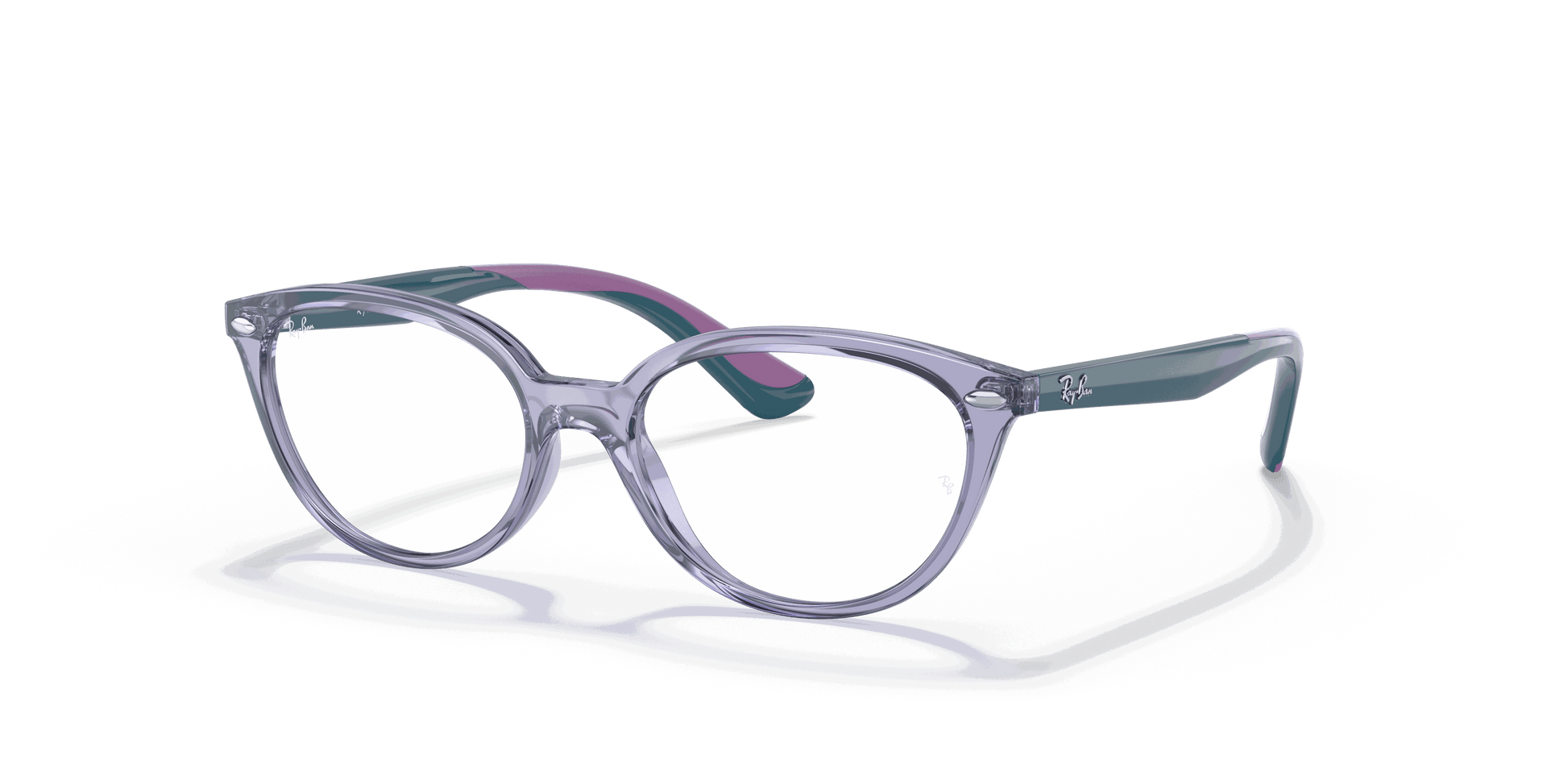 [Clear Lenses, Polished Transparent Violet Frame]