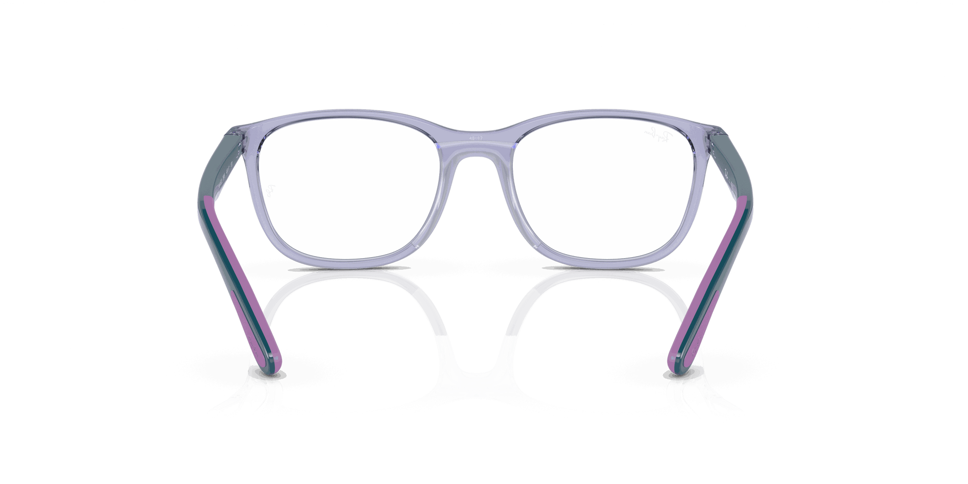 [Clear Lenses, Polished Transparent Violet Frame]