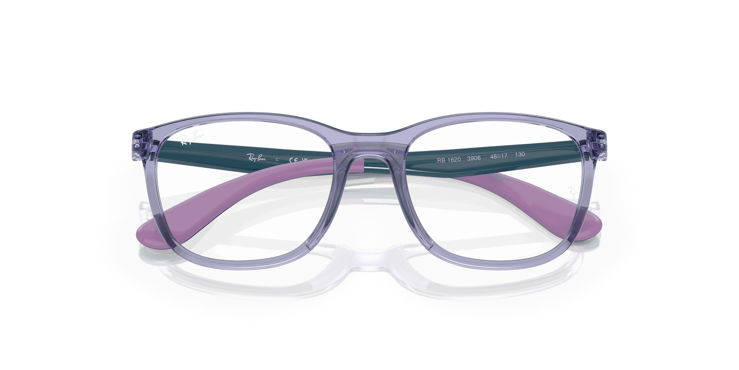 [Clear Lenses, Polished Transparent Violet Frame]