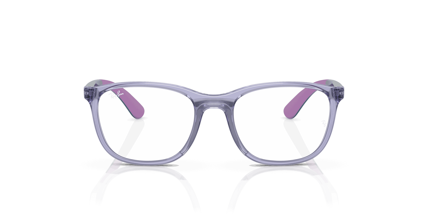 [Clear Lenses, Polished Transparent Violet Frame]