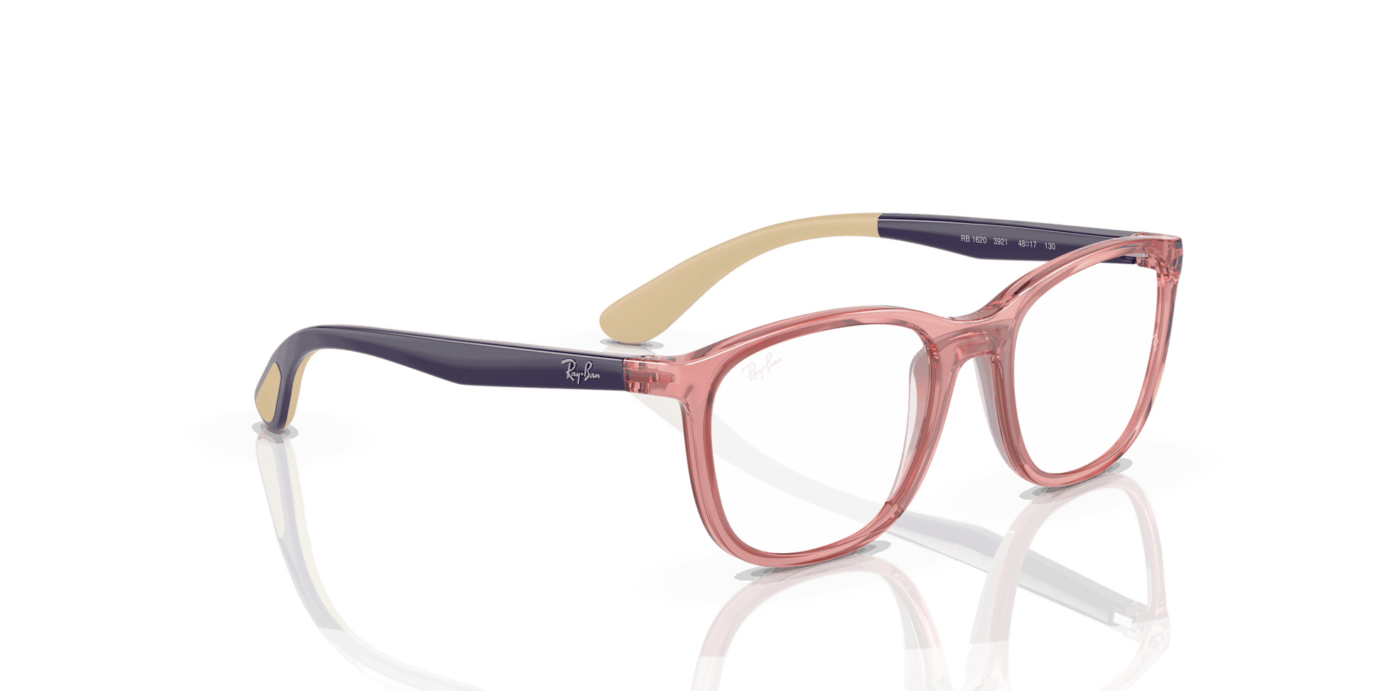 [Clear Lenses, Polished Transparent Pink Frame]