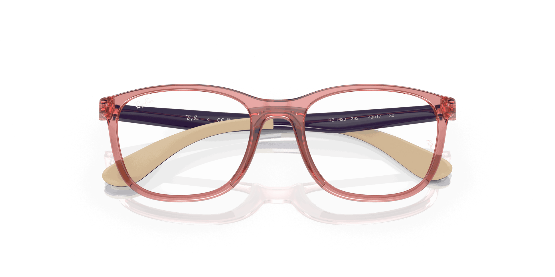 [Clear Lenses, Polished Transparent Pink Frame]