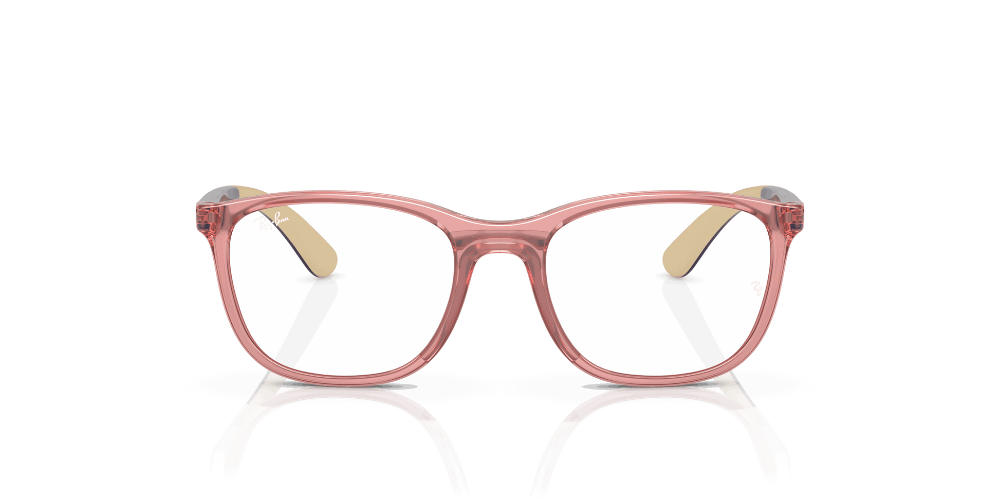 [Clear Lenses, Polished Transparent Pink Frame]