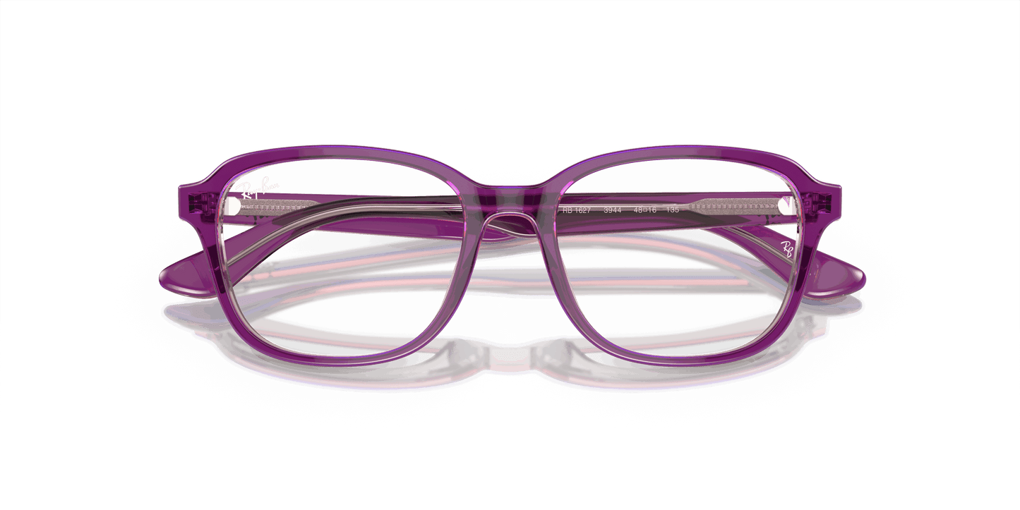 [Demo Lens Lenses, Polished Top Purple & Pink & Beige Frame]
