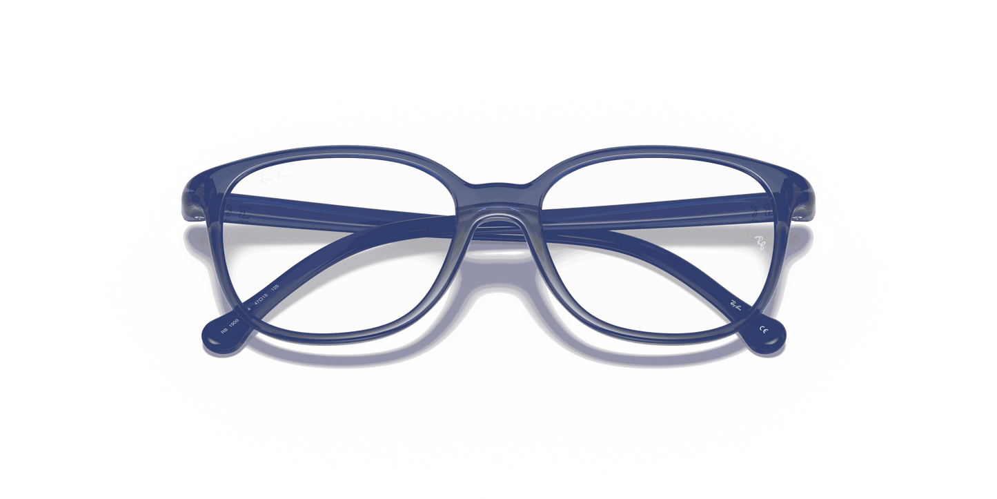 [Clear Lenses, Polished Transparent Blue Frame]