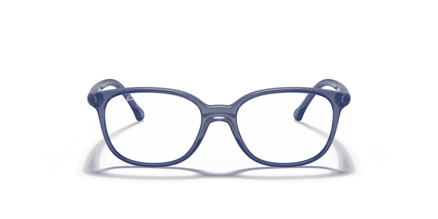 [Clear Lenses, Polished Transparent Blue Frame]