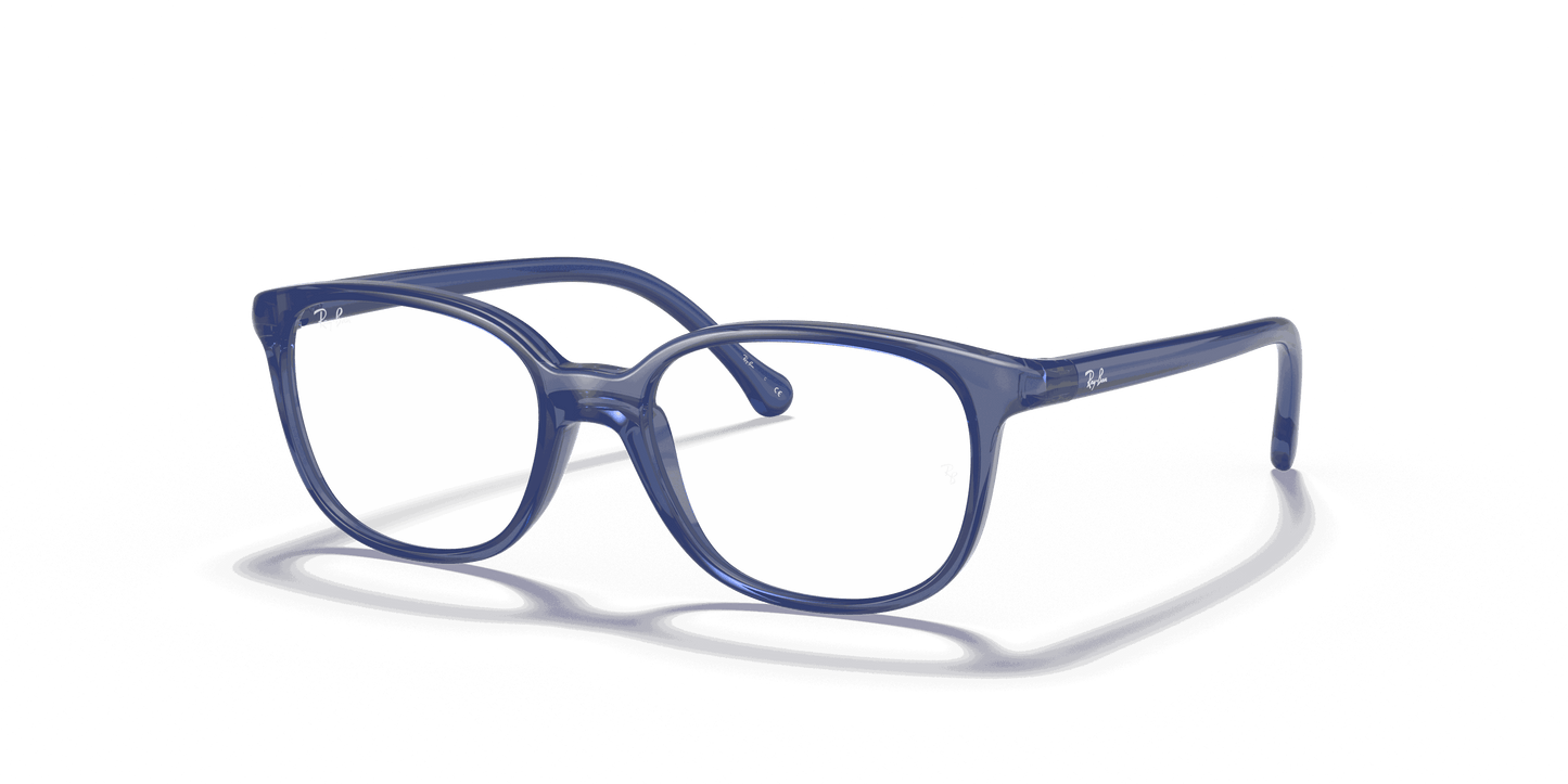 [Clear Lenses, Polished Transparent Blue Frame]