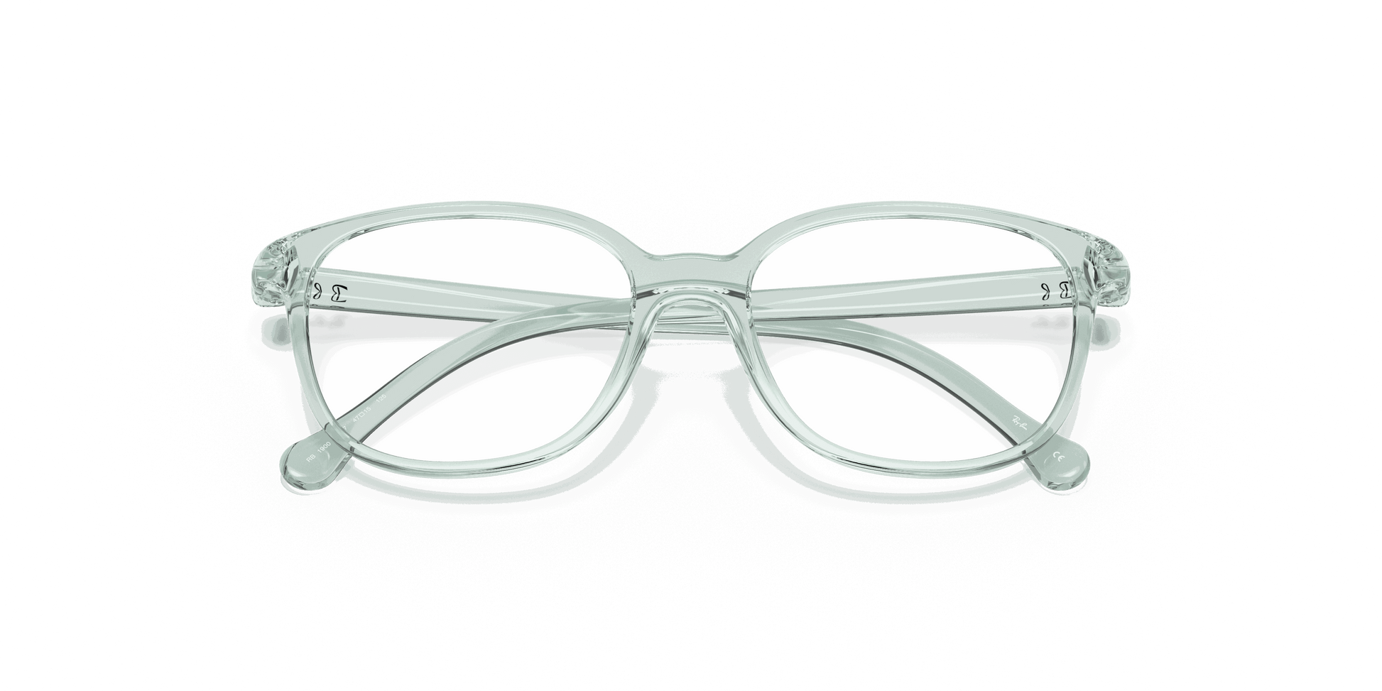 [Clear Lenses, Polished Transparent Green Frame]
