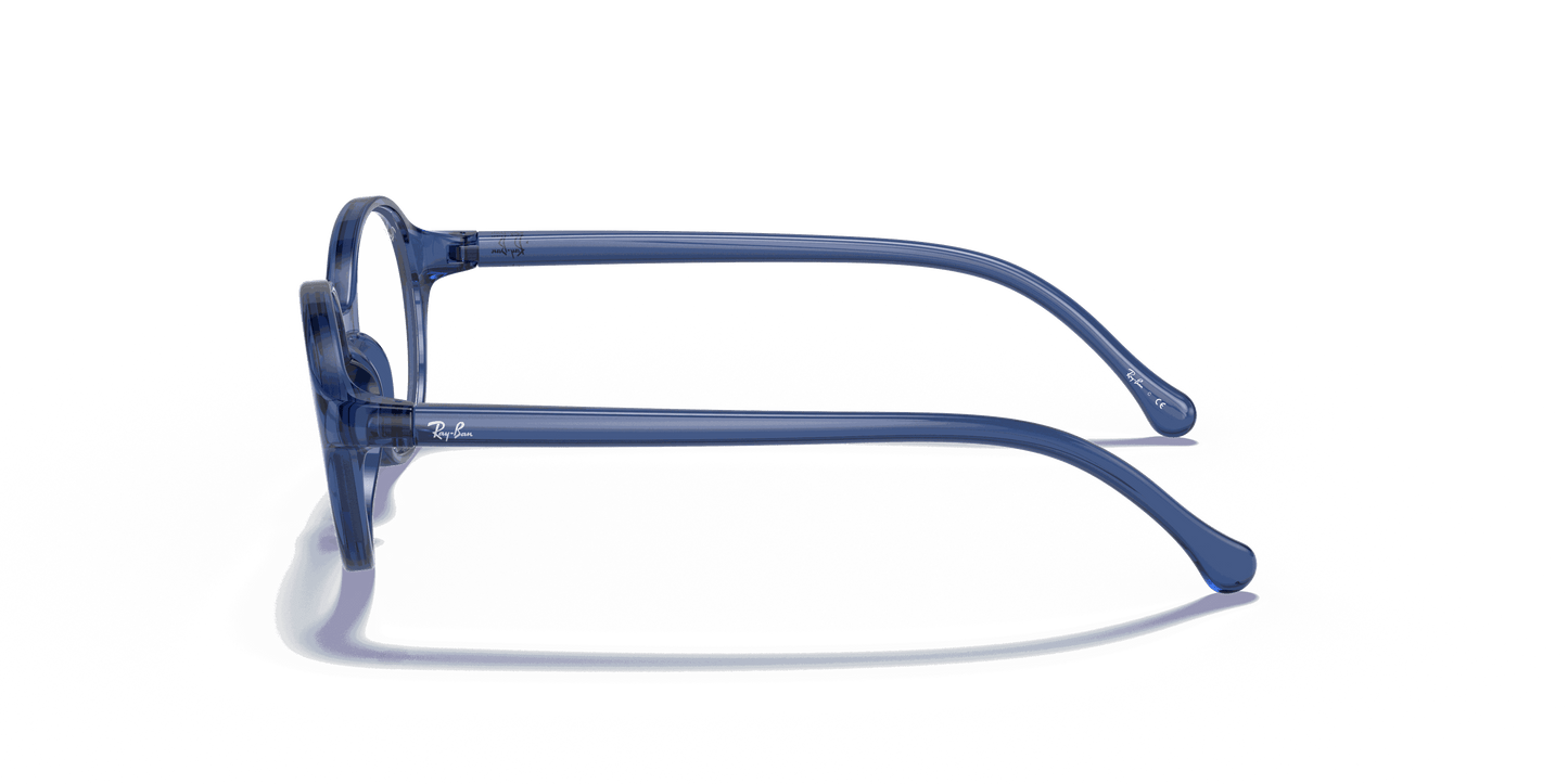 [Clear Lenses, Polished Transparent Blue Frame]