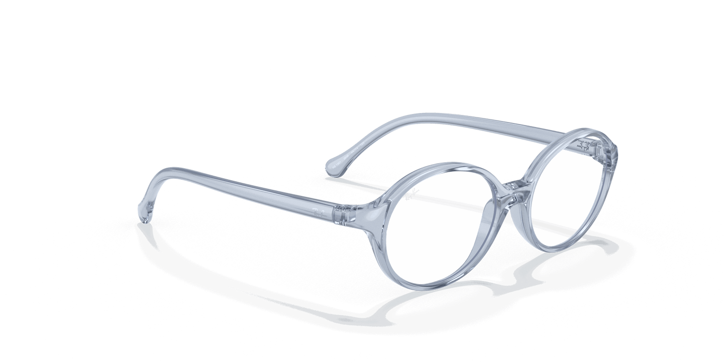 [Clear Lenses, Polished Transparent Light Blue Frame]