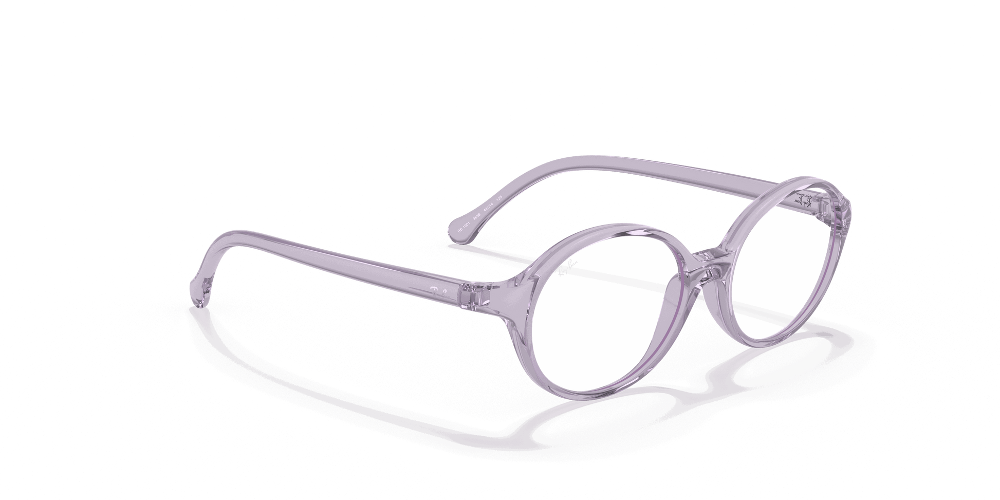 [Clear Lenses, Polished Transparent Violet Frame]