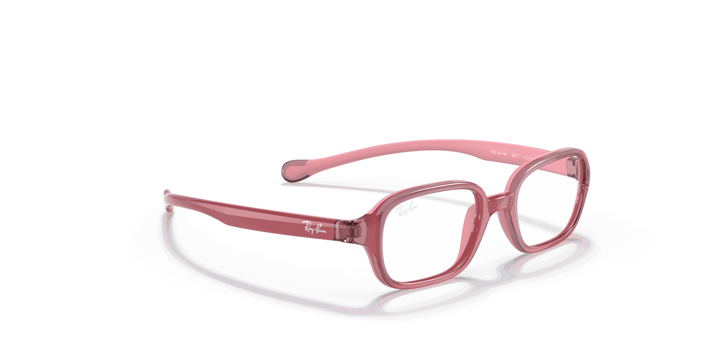 [Clear Lenses, Polished Fuxia Frame]