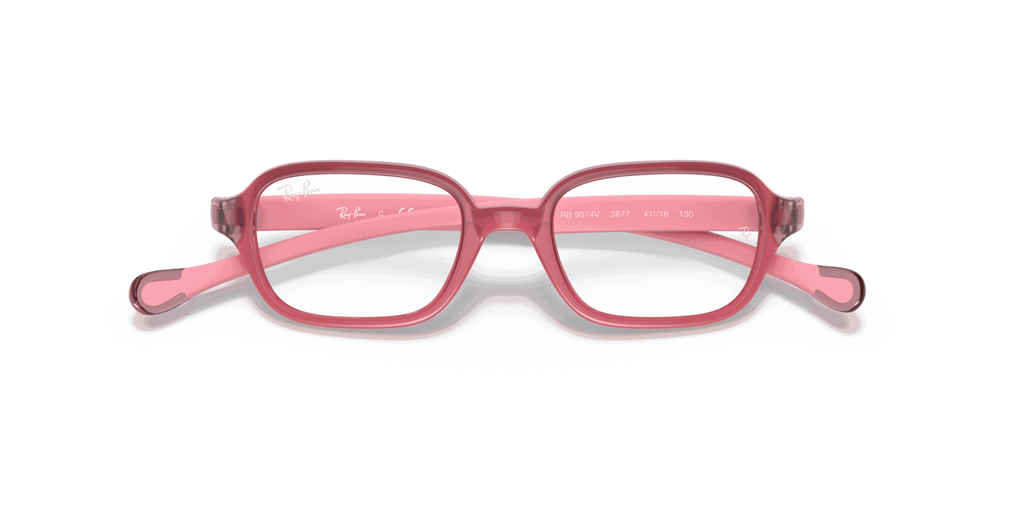 [Clear Lenses, Polished Fuxia Frame]