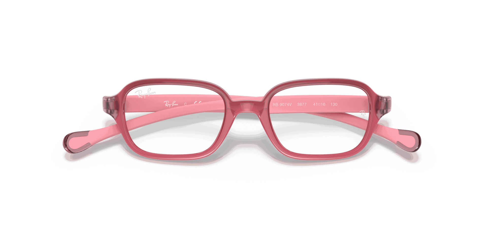 [Clear Lenses, Polished Fuxia Frame]