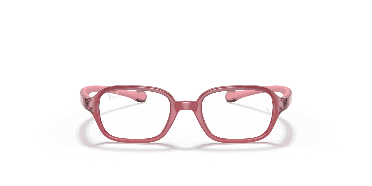 [Clear Lenses, Polished Fuxia Frame]