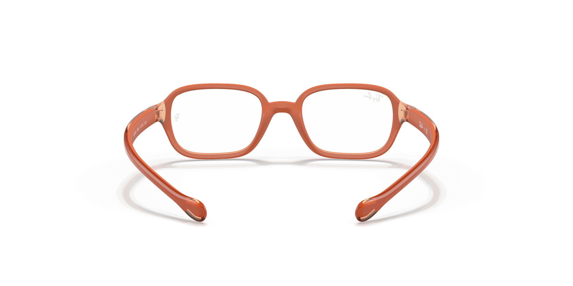 [Clear Lenses, Polished Orange Frame]