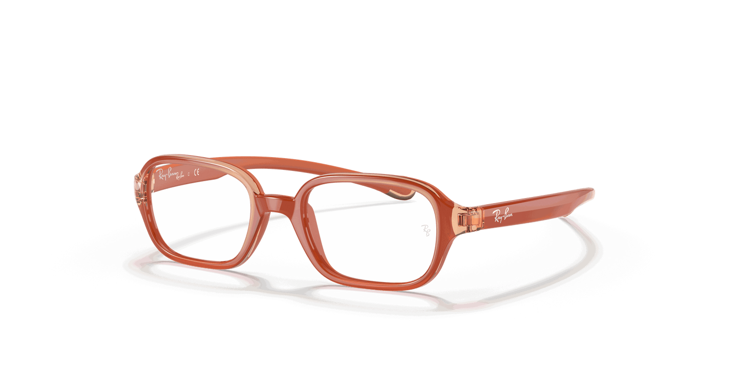 [Clear Lenses, Polished Orange Frame]