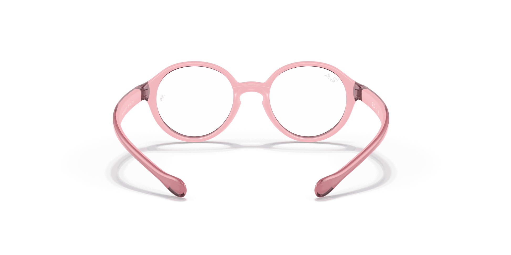 [Clear Lenses, Polished Fuxia Frame]