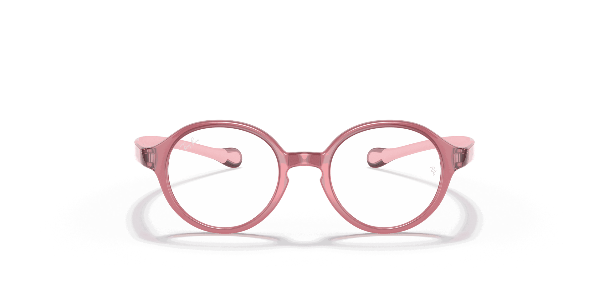 [Clear Lenses, Polished Fuxia Frame]