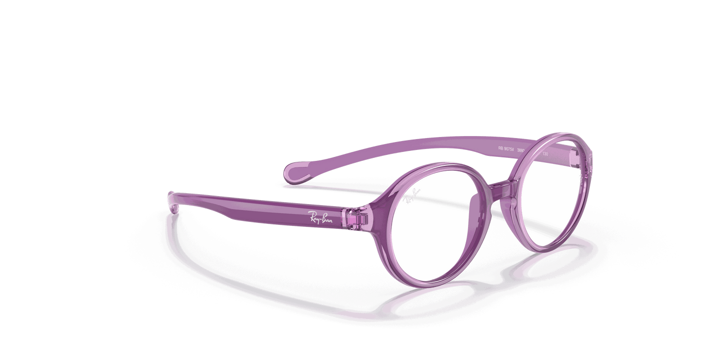 [Clear Lenses, Polished Violet Frame]