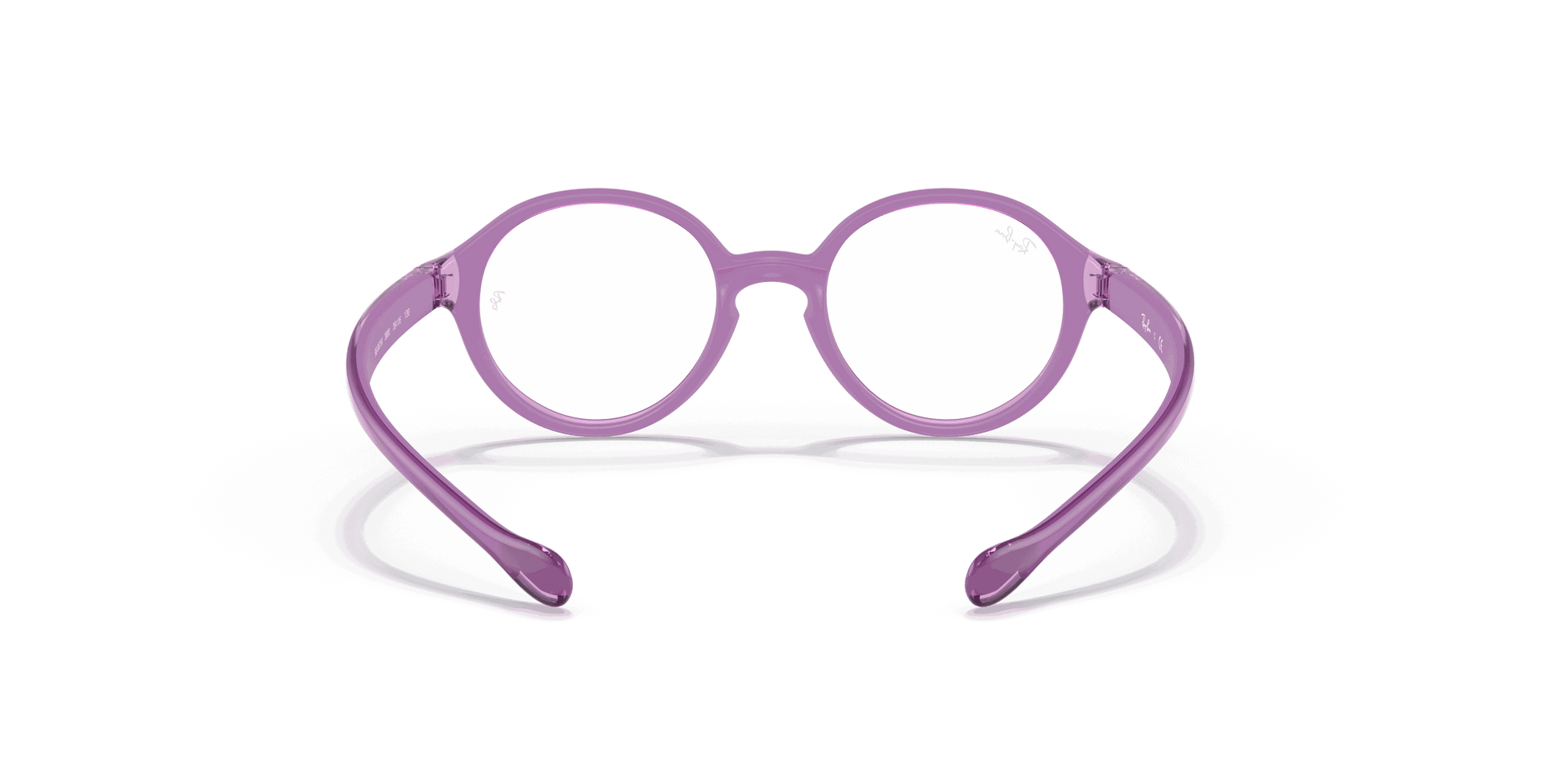 [Clear Lenses, Polished Violet Frame]