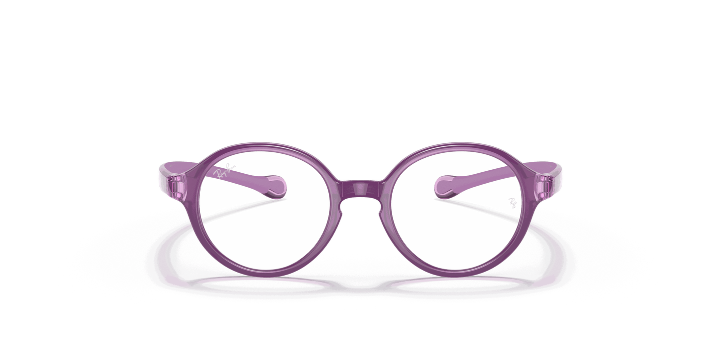 [Clear Lenses, Polished Violet Frame]