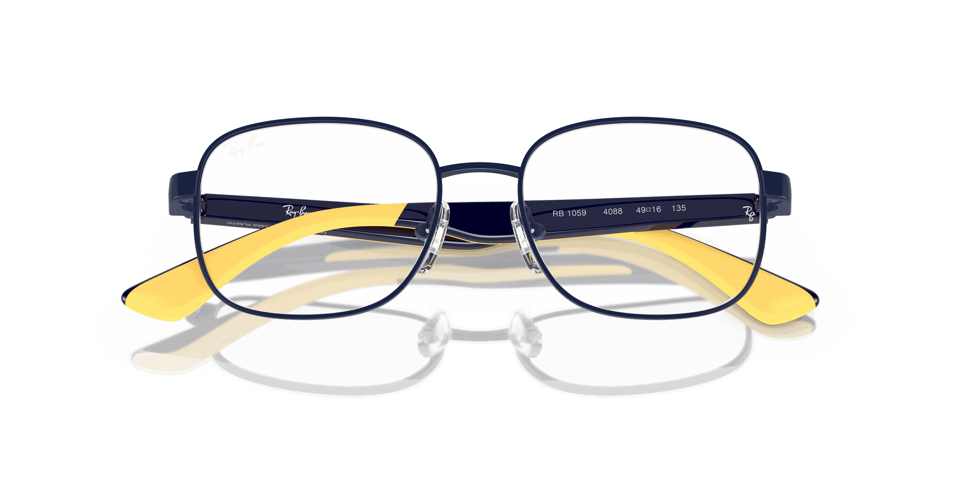 [Demo Lens Lenses, Polished Dark Blue Frame]
