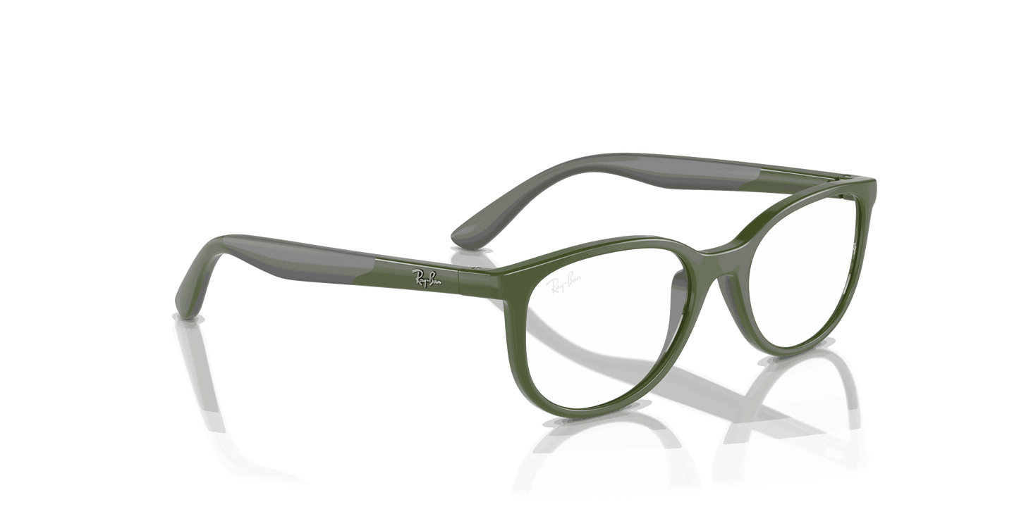 [Clear Lenses, Polished Green On Grey Frame]