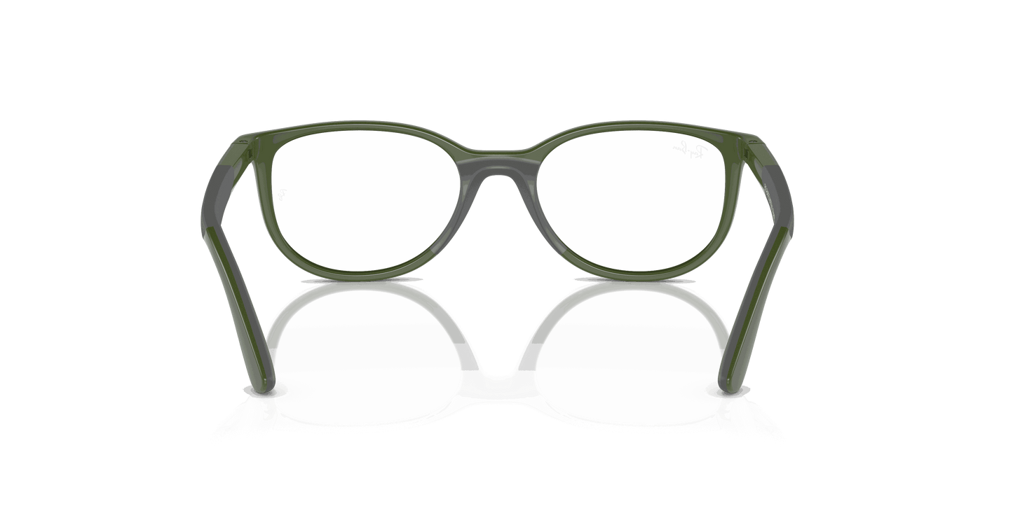 [Clear Lenses, Polished Green On Grey Frame]