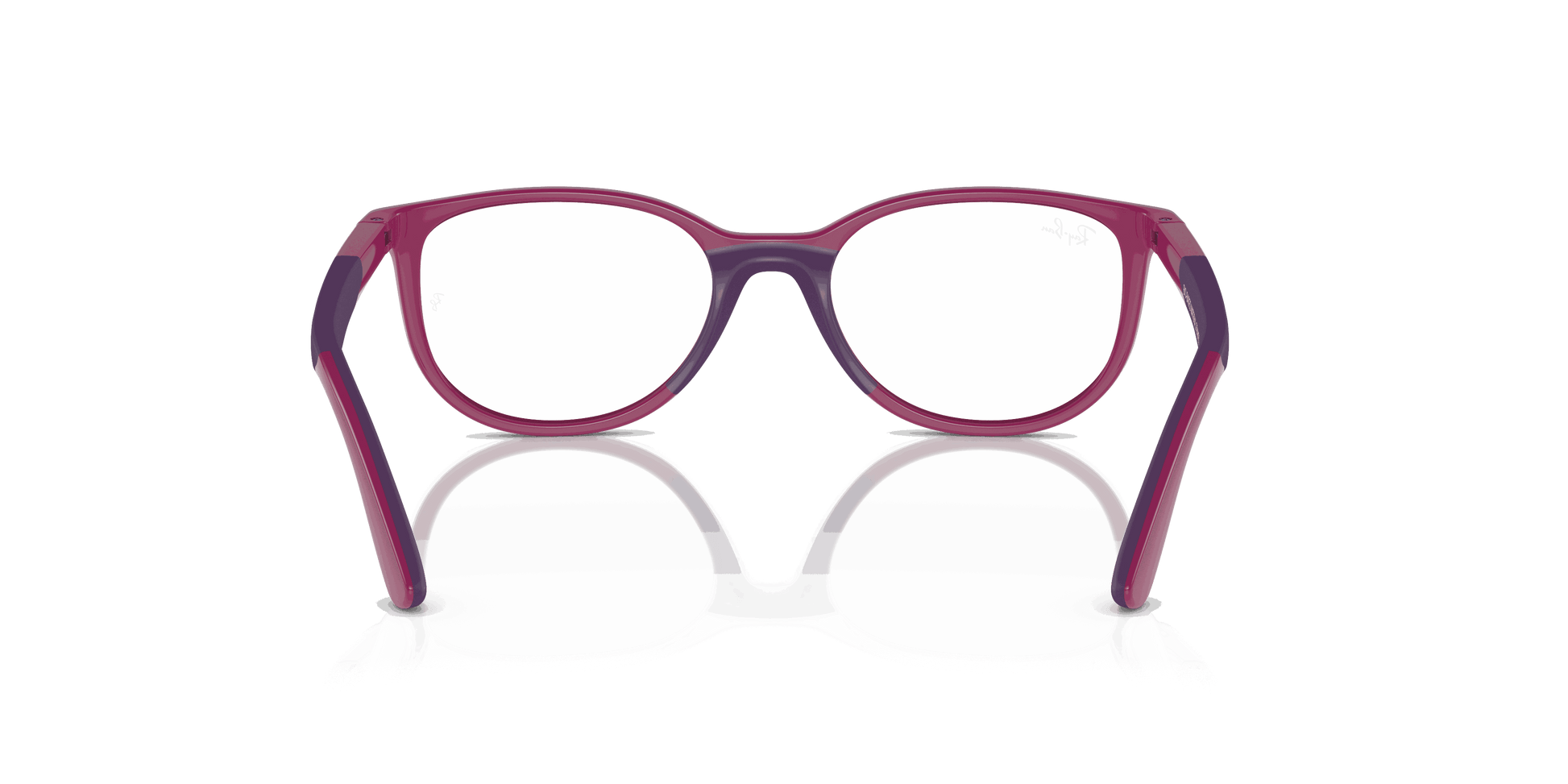 [Clear Lenses, Polished Fuchsia Frame]