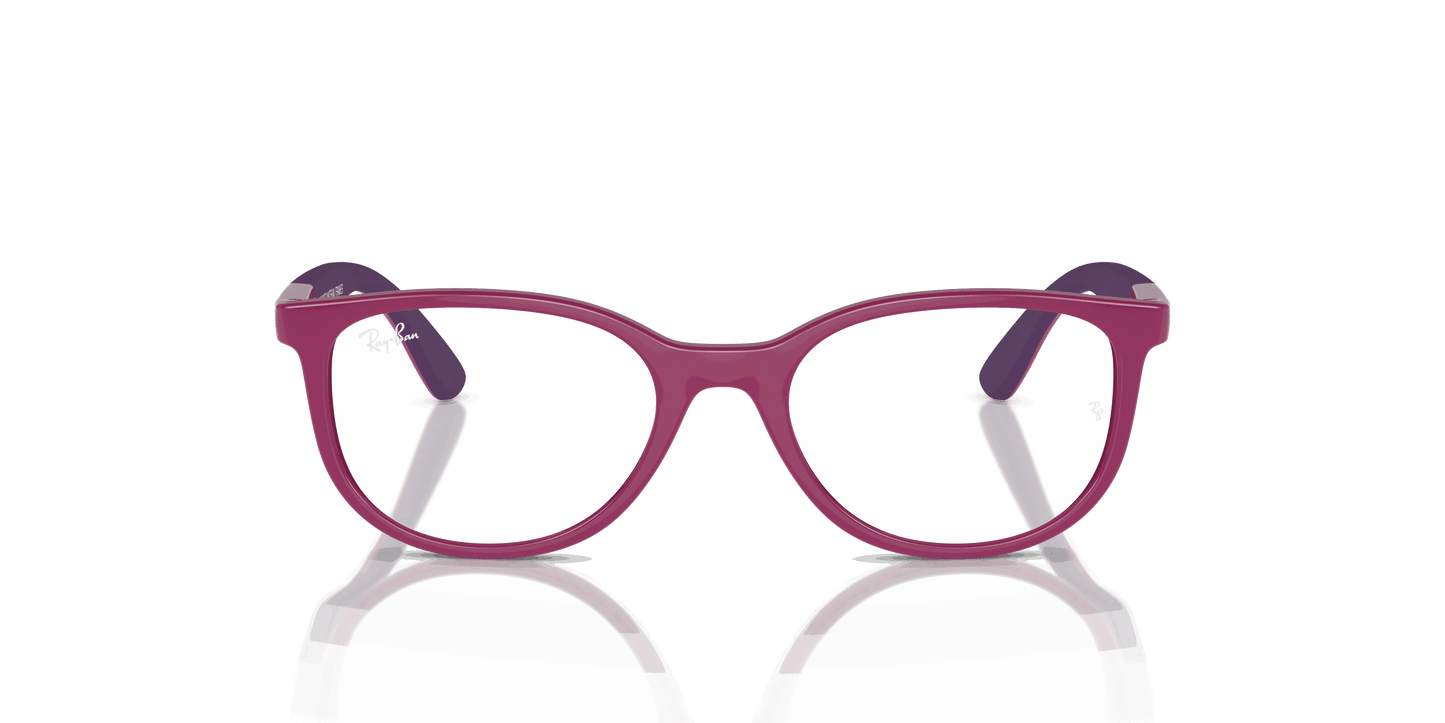 [Clear Lenses, Polished Fuchsia Frame]