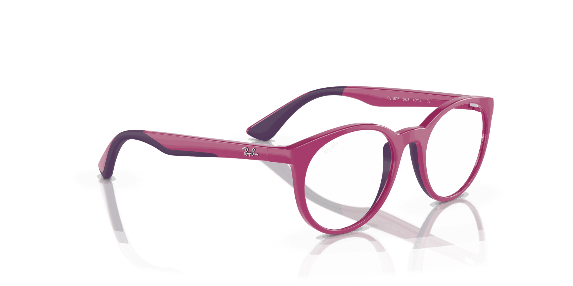 [Clear Lenses, Polished Fuchsia On Violet Frame]